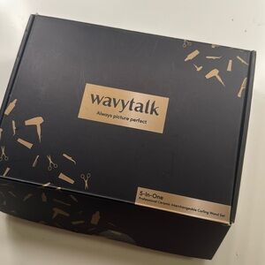 Rose gold wavytalk 5 in 1 hair curler set